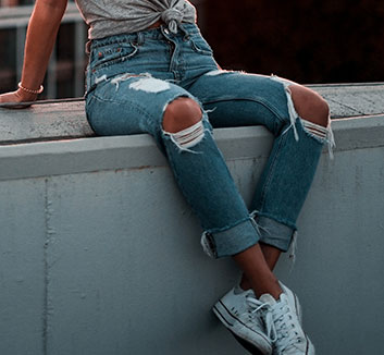 vrouw foto Niet genoeg Jeans and More | Jeanshosen und Mode günstig online kaufen